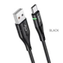 Кабель Hoco USB Cable to USB-C U93 3A 1.2m Black