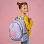 Рюкзак полукаркасный Kite Education 724 Fluffy Heart (K24-724S-1): Тип Для первоклассников