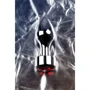 Анальная пробка с кристаллом Metal By Toyfa Silver anal plug