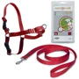 Шлея-антирывок Premier Easy Walk для собак красная M 0.103 кг