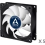 Кулер Arctic F8 PWM PST 5-Pack (ACFAN00064A): Уровень шума, dB 22.4