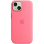 Чехол для iPhone Apple for iPhone 15 Silicone Case with MagSafe Pink (MWN93): Тип чехла накладка на заднюю часть