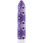 Мощная вибропуля Custom Bullets - Snake Purple