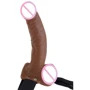 Полый страпон Pipedream Fetish Fantasy 9 Inch Hollow Strap-On (коричневый)