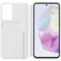 Чехол для телефонов Samsung Smart View Wallet Case White (EF-ZA356CWEGWW) for Samsung A356 Galaxy A35: Материал поликарбонат и полиуретан