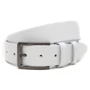 Чоловічий ремінь Borsa Leather білий (V1125GX36-white)