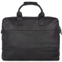 Decoded Leather Briefcase Black (D6MBC15BK) for MacBook Pro 15": Материал кожа