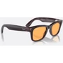 Смарт-окуляри Ray-Ban Meta Wayfarer Shiny Rebel Black Frame Amber Lenses size M (RW4006 675385 50-22) фото 7