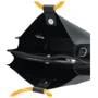 Женская сумка тоут Nobo черная (NBAG-I3480-C020): Фактура Матовая, Гладкая