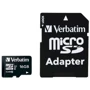 Карта пам'яті Verbatim 16GB microSDHC Class 10 UHS-I U1 V10 Premium + adapter (44082)