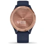 Смарт-годинник Garmin Vivomove 3s Rose Gold Stainless Steel Bezel w. Navy and Silicone B. (010-02238-03): Тип гаджета Дорослі смарт годинник