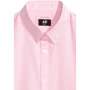 Рубашка H&M 4005314 50 розовая с длинным рукавом: Тип застежки На пуговицах