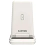 Зарядное устройство Canyon Wireless Charger WS-304 15W Cosmic Latte (CNS-WCS304CL): Особенности Для Apple Watch, Быстрая зарядка, Lightning
