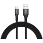 Кабель T-PHOX USB Cable to USB-C Jagger 2m Black (T-C814 (2) black)