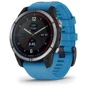 Смарт-часы Garmin Quatix 7 Standard Edition Blue Silicone Strap (010-02540-61)