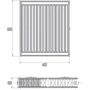 Imas 22-К 600х400 бок. подкл: Тип радиатора Панельный