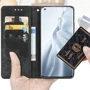 Чехол для телефонов Mobile Case Book Cover Art Leather Black for Xiaomi Mi 11 Lite / Mi 11 Lite 5G: Материал искусcтвенная кожа