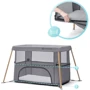 Ліжко-манеж 2 в 1 Kinderkraft Movi Grey Wooden (KCMOVI00WOD0000) фото 10