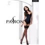 Классические чулки под пояс с двойной резинкой Passion ST002 5 bianco