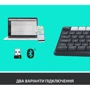 Клавіатура Logitech K375s Multi-Device (920-008181): інтерфейс підключення Bluetooth