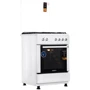 Плита комбінована Ardesto FSC-F6060PW: Кількість газових конфорок 4