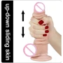 Фаллоимитатор LoveToy Sliding-Skin Dual Layer Dong 9.5" Flesh