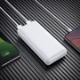 Зовнішній акумулятор Hoco Power Bank 20000mAh J72A Easy Travel White: Особливості Компактний розмір, індикатор заряду