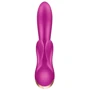 Смарт вібратор кролик із подвійним відростком Satisfyer Double Flex Violet