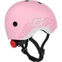 Шлем детский Scoot and Ride Розовыйс фонариком 45-51см (SR-210225-ROSE): Цвет розовый