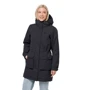 Парка Jack Wolfskin Fierce Wind Parka W 1114201-6000 42 черная зимняя с капюшоном: Сезон Зима