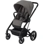 Візок Cybex Balios S Lux Soho Grey mid grey, з бампером, сірий (520001187)