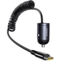Зарядное устройство Baseus Car Charger USB-C Tiny Star 30W with USB-C Cable Black (C00035001121-00): Кабель в комплекте USB-C, встроенный