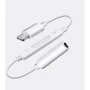 Адаптер Optima Adapter Lightning to Mini-jack 3.5 with Volume Control White (OPT-MH20): Цвет белый