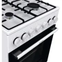 Плита комбінована Gorenje GK5B41WH: Кількість газових конфорок 4