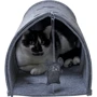 Будиночок-тунель для кішки Red Point "Kitty Tunnel" з мишкою сірий 850х280х280 мм (ТН.01.В.11.00.216) фото 8