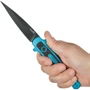 Ніж Kershaw Launch 8 Black Blade (7150TEALBLK): Система блокування Есть