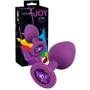 Анальная пробка Orion - Colorful Joy Jewel Purple Plug Medium