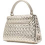 Жіноча сумка-сетчел Furla 1927 Mini Top Handle платинова (WB00109A.0263H8000): Фактура Стьобана, матова