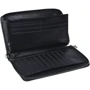 Мужская борсетка Borsa Leather черная (K18811-black): Фактура Зернистая
