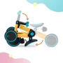 Трехколесный велосипед беговел  3 в 1 Kinderkraft 4TRIKE Primrose Yellow (KR4TRI00YEL0000) фото 27