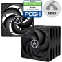 Кулер Arctic P12 PWM PST 5pcs (ACFAN00137A): Уровень шума, dB 16.4-22.4