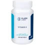 Klaire Labs Vitamin A Вітамін А 7500 мкг (25000 МО) 100 гелевих капсул