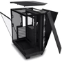 Корпус NZXT H6 Flow RGB All Black (CC-H61FB-R1): Матеріал передній панелі сталь