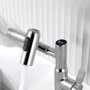 Смеситель для раковины Lefton Single-Hole Rotatable Faucet with Temperature Display-BF2204 Chrome: Длина излива, см 17.9