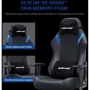 Кресло игровое Anda Seat Luna Black/Blue Size L (AD18-44-BS-PV) фото 12