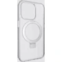 Чехол для iPhone SwitchEasy MagStand M StandGuard Protective Case Transparent (SPH56P173TR23) for iPhone 15 Pro: Материалы поликарбонат и полиуретан