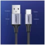 Кабель UGREEN USB Cable to USB-C US288 3A 18W 2m Black фото 5