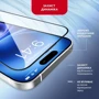 Защитное стекло для iPhone Intaleo Tempered Glass MagicBox Black for iPhone 16 Plus: Материалы стекло