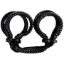 Наручники из японского шелка Japanese Silk Love Rope Wrist Cuffs, черный