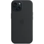 Чехол для iPhone Apple iPhone 15 Silicone Case with MagSafe - Black (MT0J3ZM/A) фото 5